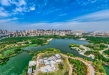 岳家湖公园：阜阳地标与市民休闲好去处