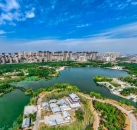 岳家湖公园：阜阳地标与市民休闲好去处